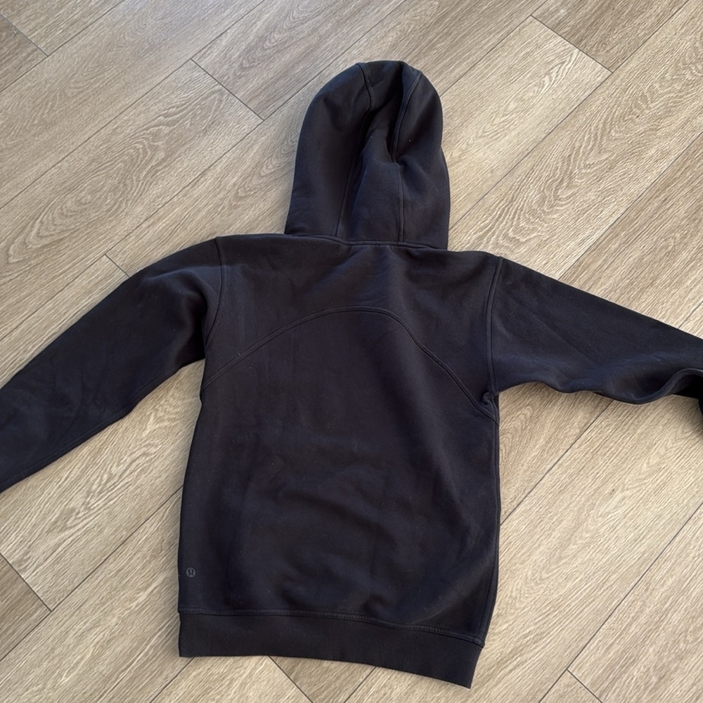 Lululemon Women’s All Yours Black hoodie sweatshirt size 4 - Picture 4 of 7